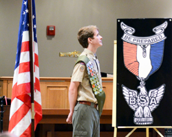 Keith Claeys- Eagle Court of Honor- July 1, 2012