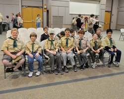 New Scout Court of Honor-Knox Presbyterian Church-April 4, 2012