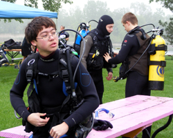 Scuba Diving Merit Badge- Open Water Dives- Haigh Quarry?- Kankakee, IL- May 5-6, 2012