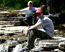 Philmont practice hike -Waterfall Glen - May 11, 2013